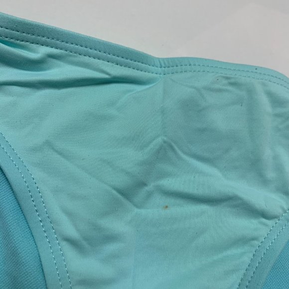 3/$20 Mint Blue Ardene Bikini Bottoms Size Medium Floral - Picture 3 of 3